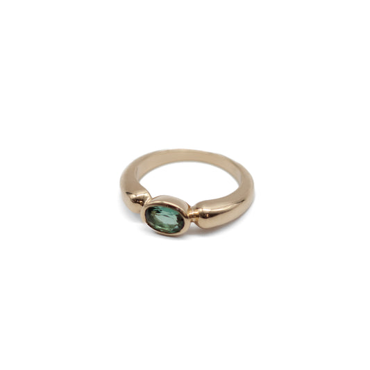 Tourmaline Gold Ring