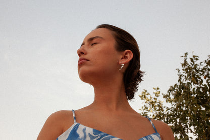 Dissolved Pearl Earring