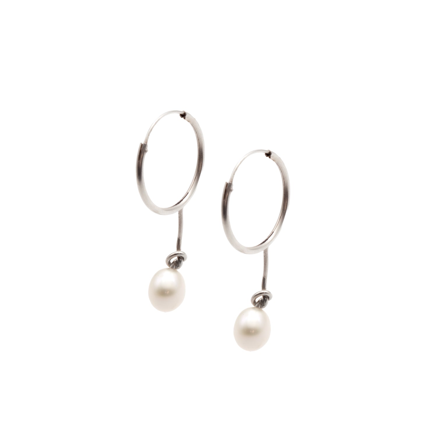 Pearl Knot Earring
