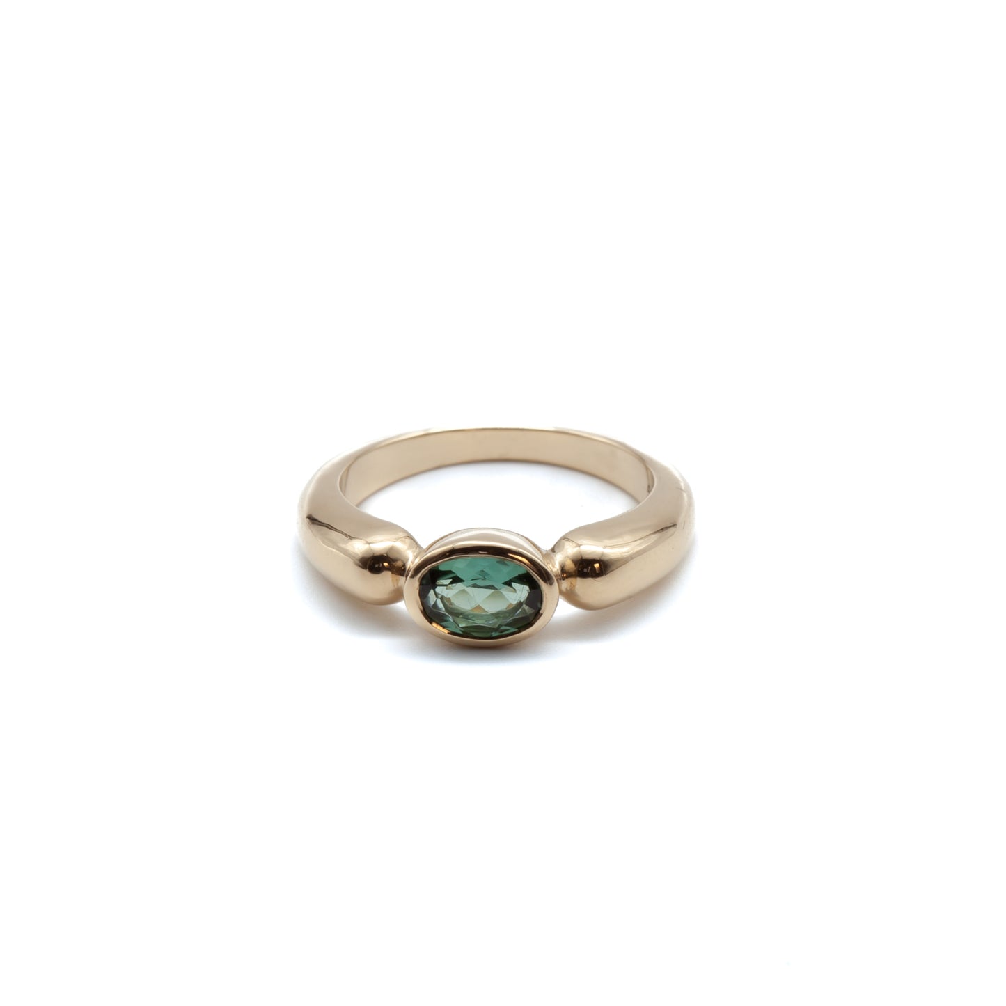 Tourmaline Gold Ring