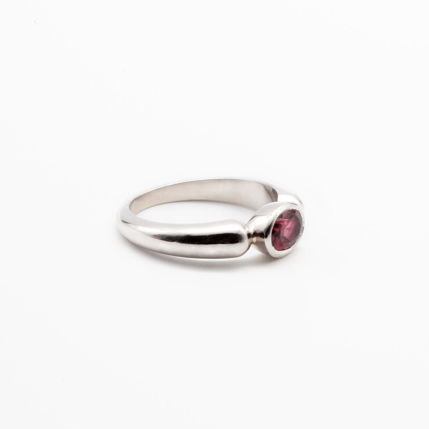 Tourmaline Silver Ring